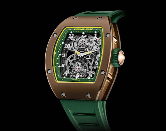 Review Richard Mille RM 17-01 Tourbillon Brown Cermet Replica Watch - Click Image to Close